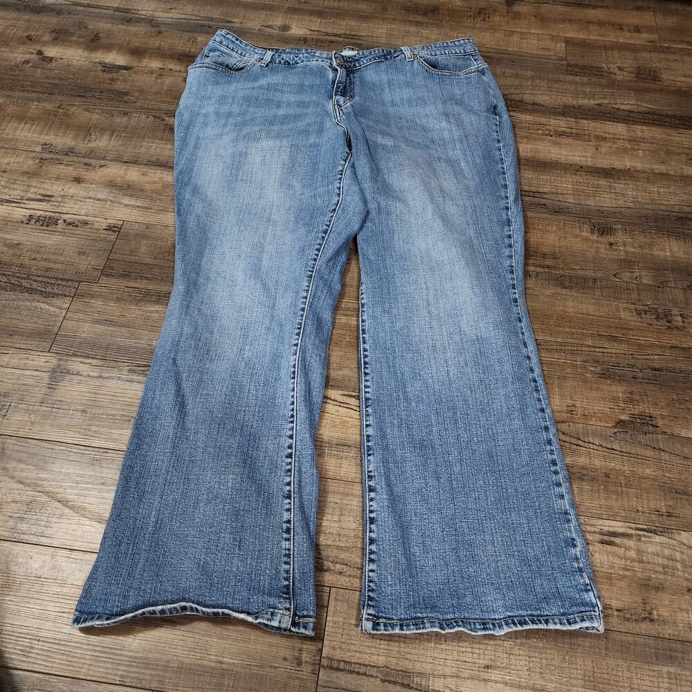 Levis bootcut 580 denim jeans size 24W pre-owned 2618